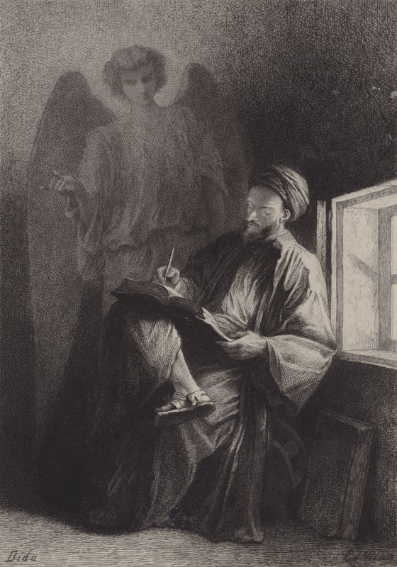 Sankt Matthæus af after Albert Robida