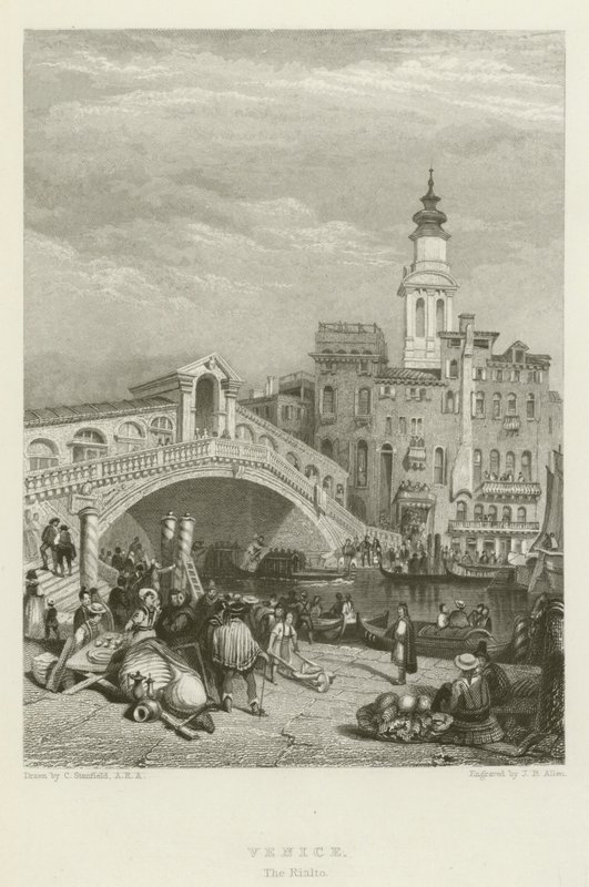 Venedig, Rialto af after C. Stanfield