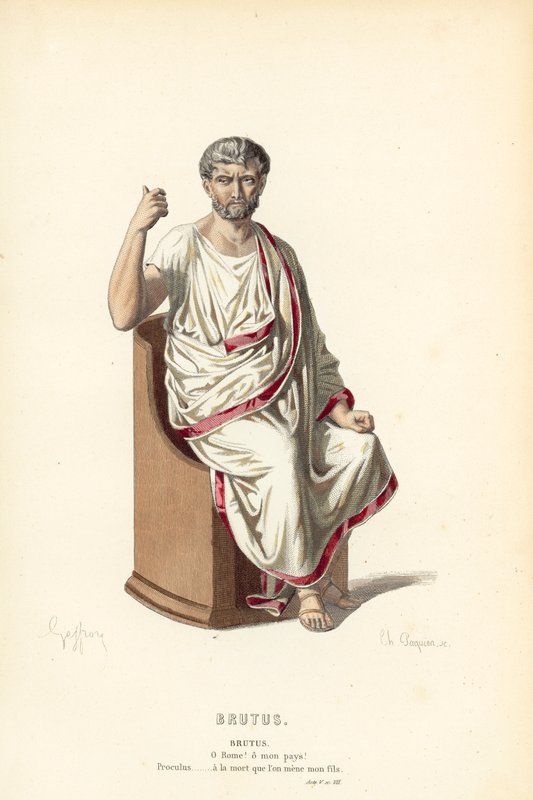 Brutus af after Edmond A.F. Geffroy