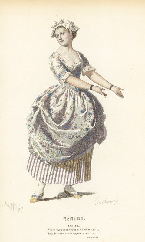 Nanine af after Edmond A.F. Geffroy