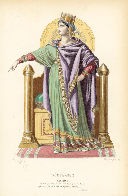 Semiramis af after Edmond A.F. Geffroy