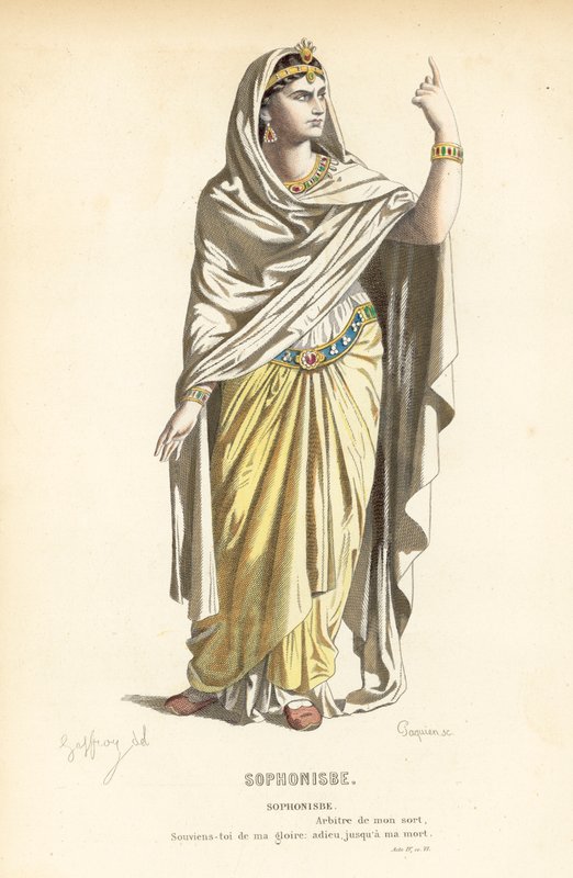 Sophonisbe af after Edmond A.F. Geffroy
