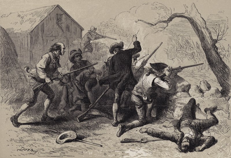 Slaget ved Lexington af after Felix Octavius Carr Darley