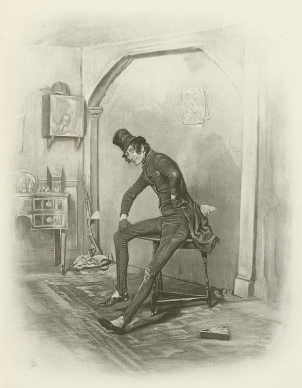 Alfred Jingle af after Frederick Barnard