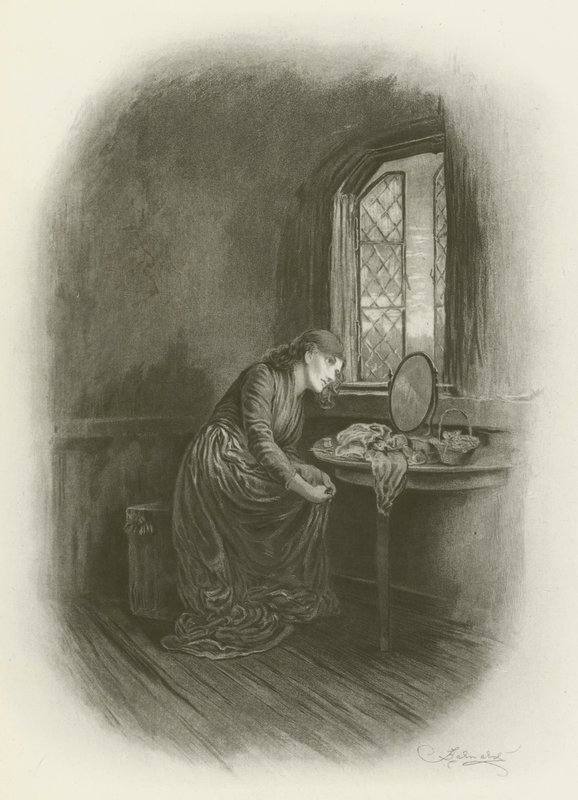 Lille Dorrit af after Frederick Barnard