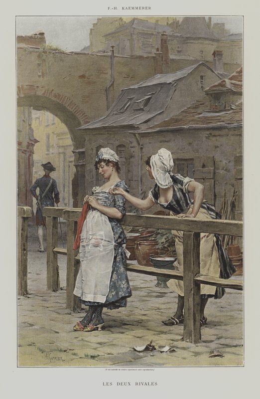 De to Rivaler af after Frederik Hendrik Kaemmerer