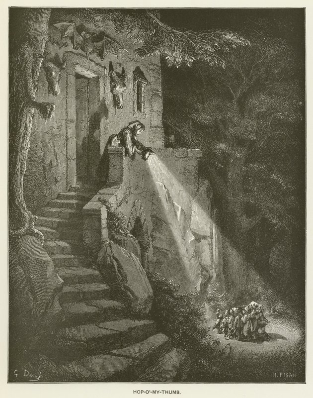 Hop-o-Min-Tommelfinger af Gustave after Dore