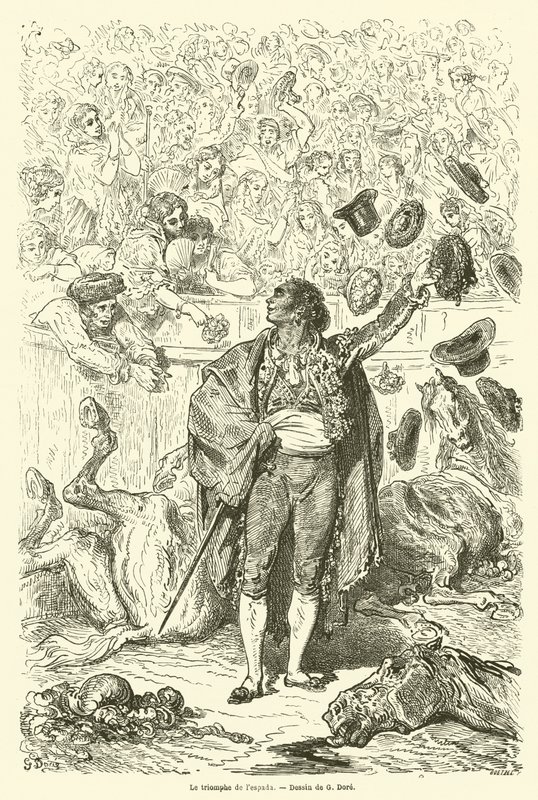 Lespadas triumf af Gustave after Dore