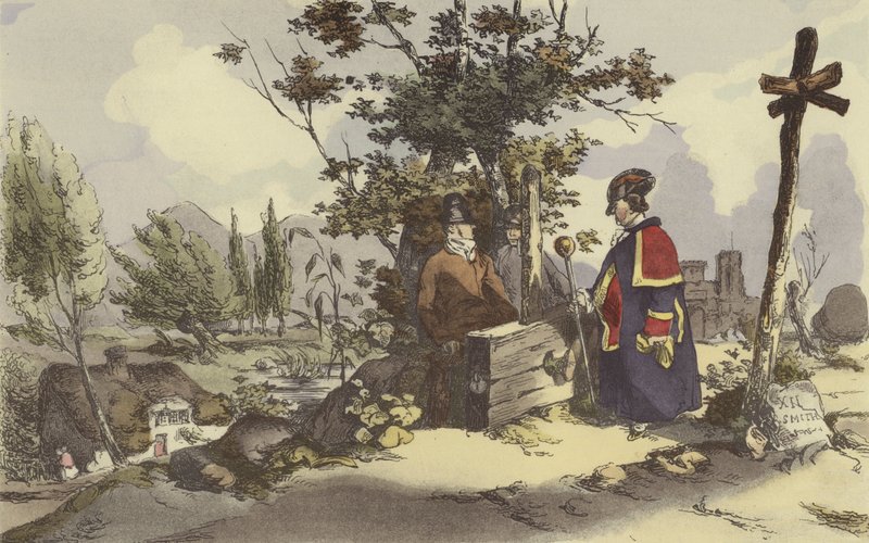 En pranger af after Henri Bonaventure Monnier