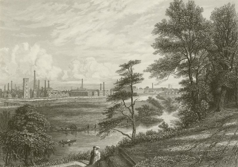 Burton på Trent af Henry after Warren