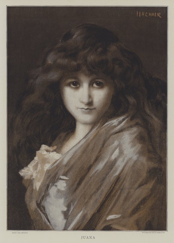Juana af after Jean Jacques Henner
