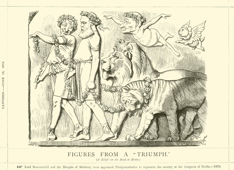 Figurer fra en triumf af after John Tenniel
