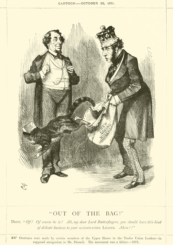 Ud af posen! af after John Tenniel