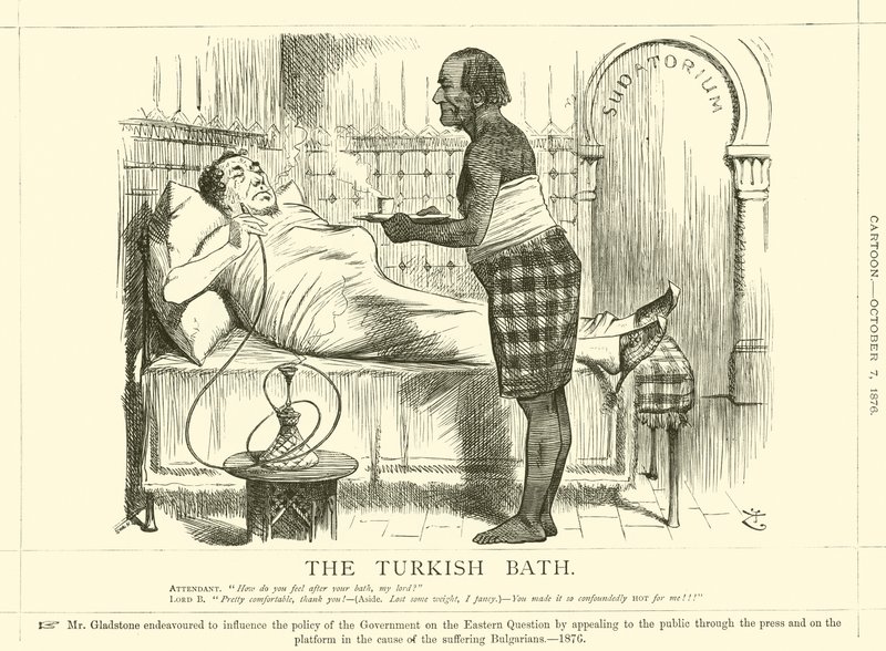 Det tyrkiske bad af after John Tenniel