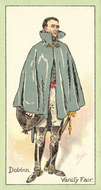 Dobbin, Vanity Fair (chromolitho) af after Joseph Clayton Clarke