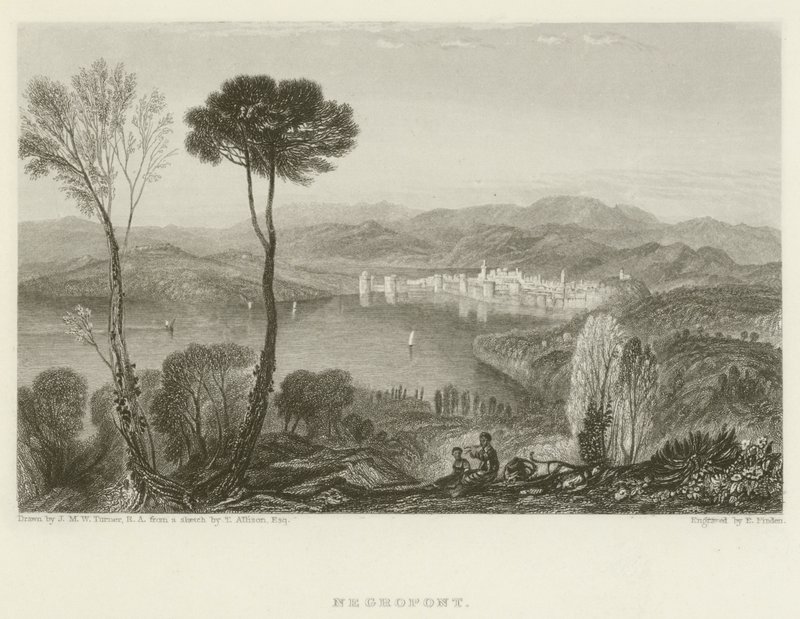 Negropont af after Joseph Mallord William Turner