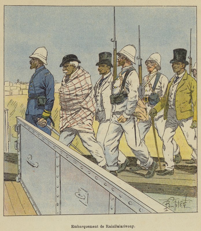 Forlis af Rainilaiarivony af after Louis Charles Bombled