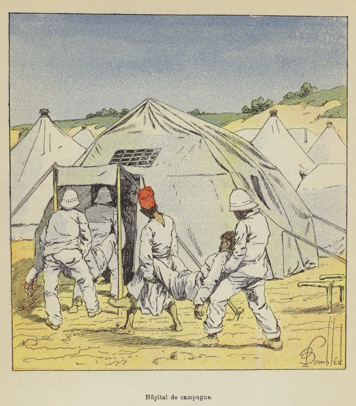 Landshospital af after Louis Charles Bombled