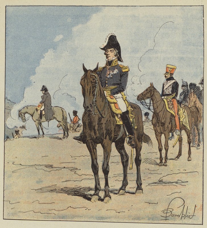 Marskal Berthier af after Louis Charles Bombled