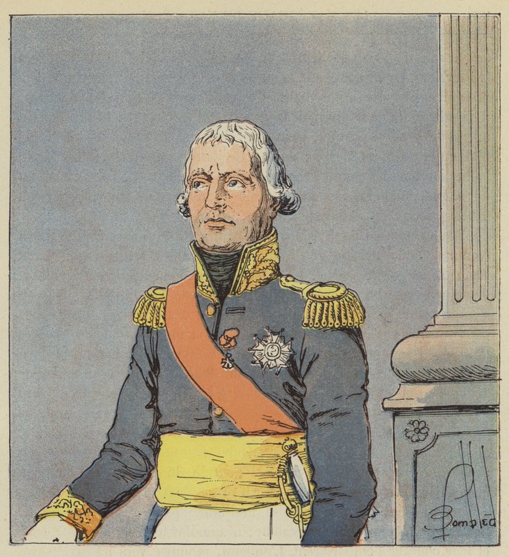 Marskal Serurier af after Louis Charles Bombled