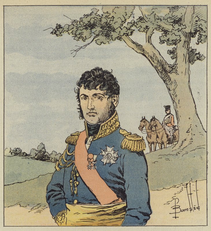 Marskal Soult af after Louis Charles Bombled