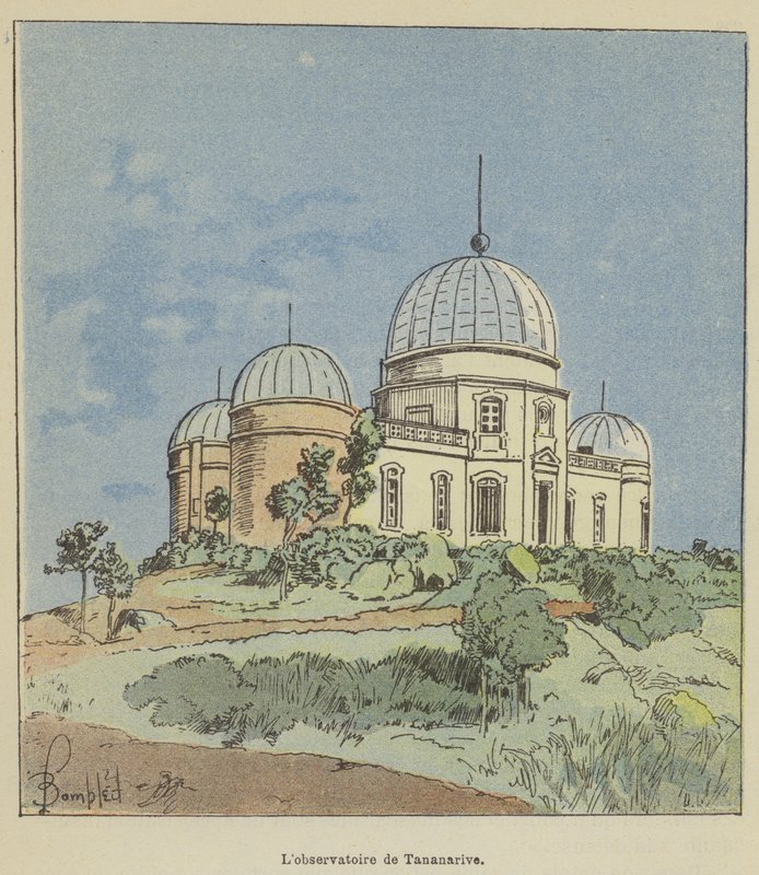 Tananarive-observatoriet af after Louis Charles Bombled