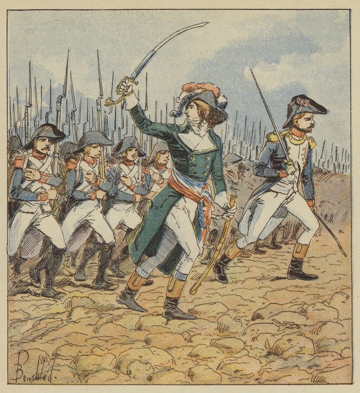 Repræsentant for folket til hærene af after Louis Charles Bombled
