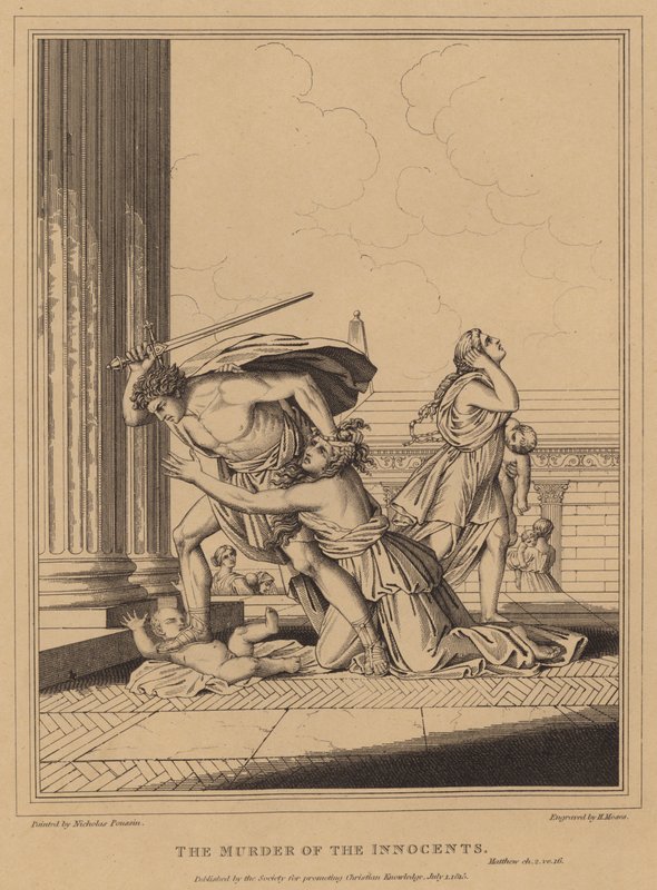 Mordet på de uskyldige, Matthew af after Nicolas Poussin