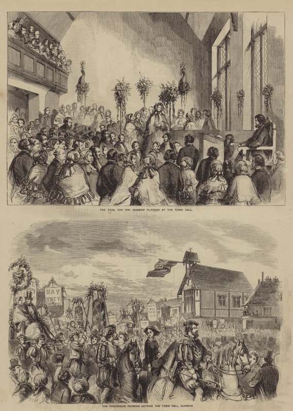 Dunmow Flitches af after Thomas Harrington Wilson