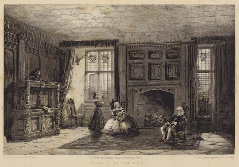Helmsley Hall, Yorkshire af after William Richardson